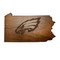 Philadelphia Eagles Wooden Magnetic Key Holder Philadelphia Eagles Wooden Magnetic Key Holder