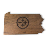 Pittsburgh Steelers Wooden Magnetic Key Holder