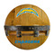 Los Angeles Chargers Oak Bar Shelf Los Angeles Chargers Oak Bar Shelf