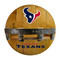 Houston Texans Oak Bar Shelf
