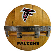 Atlanta Falcons Oak Bar Shelf