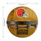 Cleveland Browns Oak Bar Shelf Cleveland Browns Oak Bar Shelf