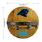 Carolina Panthers Oak Bar Shelf