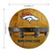 Denver Broncos Oak Bar Shelf
