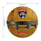 Florida Panthers Oak Bar Shelf