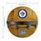 Winnipeg Jets Oak Bar Shelf Winnipeg Jets Oak Bar Shelf