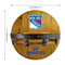 New York Rangers Oak Bar Shelf New York Rangers Oak Bar Shelf