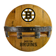 Boston Bruins Oak Bar Shelf