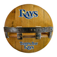 Tampa Bay Rays Oak Bar Shelf