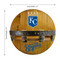 Kansas City Royals Oak Bar Shelf Kansas City Royals Oak Bar Shelf
