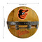 Baltimore Orioles Oak Bar Shelf
