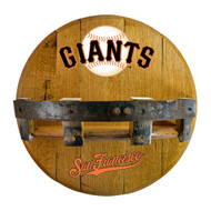 San Francisco Giants Oak Bar Shelf
