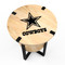 Dallas Cowboys Side table with Charger