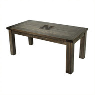 Nebraska Cornhuskers Reclaimed Coffee Table