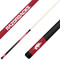 Arkansas Razorbacks Custom Engraved Crimson Billiard Cue - White