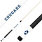 BYU Cougars Custom Engraved White Billiard Cue - Navy