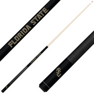 Florida State Seminoles Custom Engraved Black Billiard Cue - Gold