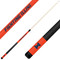Illinois Fighting Illini Custom Engraved Orange Billiard Cue - Blue