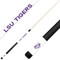 LSU Tigers Custom Engraved White Billiard Cue - Purple LSU Tigers Custom Engraved White Billiard Cue - Purple