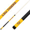 LSU Tigers Custom Engraved Yellow Billiard Cue - Purple LSU Tigers Custom Engraved Yellow Billiard Cue - Purple