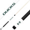 Oregon Ducks Custom Engraved White Billiard Cue - Green