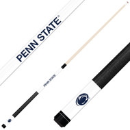 Penn State Nittany Lions Custom Engraved White Billiard Cue - Blue