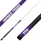 TCU Horned Frogs Custom Engraved Purple Billiard Cue - White