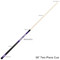 TCU Horned Frogs Custom Engraved Purple Billiard Cue - White