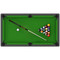 Tennessee Volunteers Custom Engraved Black Billiard Cue - Orange