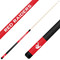 Texas Tech Red Raiders Custom Engraved Red Billiard Cue - White