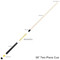 Michigan Wolverines Custom Engraved White Billiard Cue - Maize