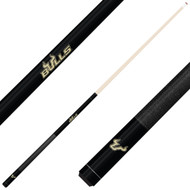University of South Florida Bulls Custom Engraved Black Billiard Cue - Gold