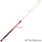 Utah Utes Custom Engraved Red Billiard Cue - White