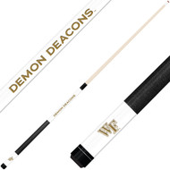 Wake Forest Demon Deacons Custom Engraved White Billiard Cue - Gold