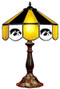Iowa Hawkeyes 21" Glass Table Lamp