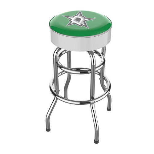 Dallas Stars Chrome Bar Stool