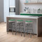 Dallas Stars Chrome Bar Stool