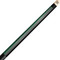 KODA KD29GN Pool Cue - Split Design Black and Green Decal KODA KD29GN Pool Cue - Split Design Black and Green Decal