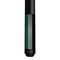 KODA KD29GN Pool Cue - Split Design Black and Green Decal KODA KD29GN Pool Cue - Split Design Black and Green Decal