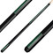 KODA KD29GN Pool Cue - Split Design Black and Green Decal KODA KD29GN Pool Cue - Split Design Black and Green Decal