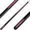 KODA KD29PK Pool Cue - Split Design Black and Pink Decal