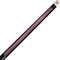 KODA KD29PK Pool Cue - Split Design Black and Pink Decal