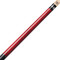 Koda KD31 Pool Cue - Red Stained Curly Maple with Black Irish Linen Wrap Koda KD31 Pool Cue - Red Stained Curly Maple with Black Irish Linen Wrap