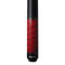 Koda KD31 Pool Cue - Red Stained Curly Maple with Black Irish Linen Wrap Koda KD31 Pool Cue - Red Stained Curly Maple with Black Irish Linen Wrap