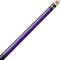 Koda KD35 Pool Cue - Purple Stained Curly Maple with Black Irish Linen Wrap