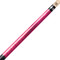 Koda KD37 Pool Cue - Pink Stained Curly Maple with Black Irish Linen Wrap Koda KD37 Pool Cue - Pink Stained Curly Maple with Black Irish Linen Wrap