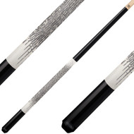 Koda KD40 Pool Cue - Matte Black with Faux Ringtail Lizard Wrap