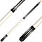 KODA KD46 Six Point Black and White Graphic No Wrap Pool Cue