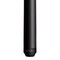 KODA KD47NA Pool Cue Matte Black with Four Natural Wood Grain Points and Silver Diamond Overlays - Simulated Wrap KODA KD47NA Pool Cue Matte Black with Four Natural Wood Grain Points and Silver Diamond Overlays - Simulated Wrap
