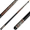 KODA KD49 Pool Cue - Gray-Stained Maple with Cocobolo Points Graphic - Irish Linen Wrap KODA KD49 Pool Cue - Gray-Stained Maple with Cocobolo Points Graphic - Irish Linen Wrap